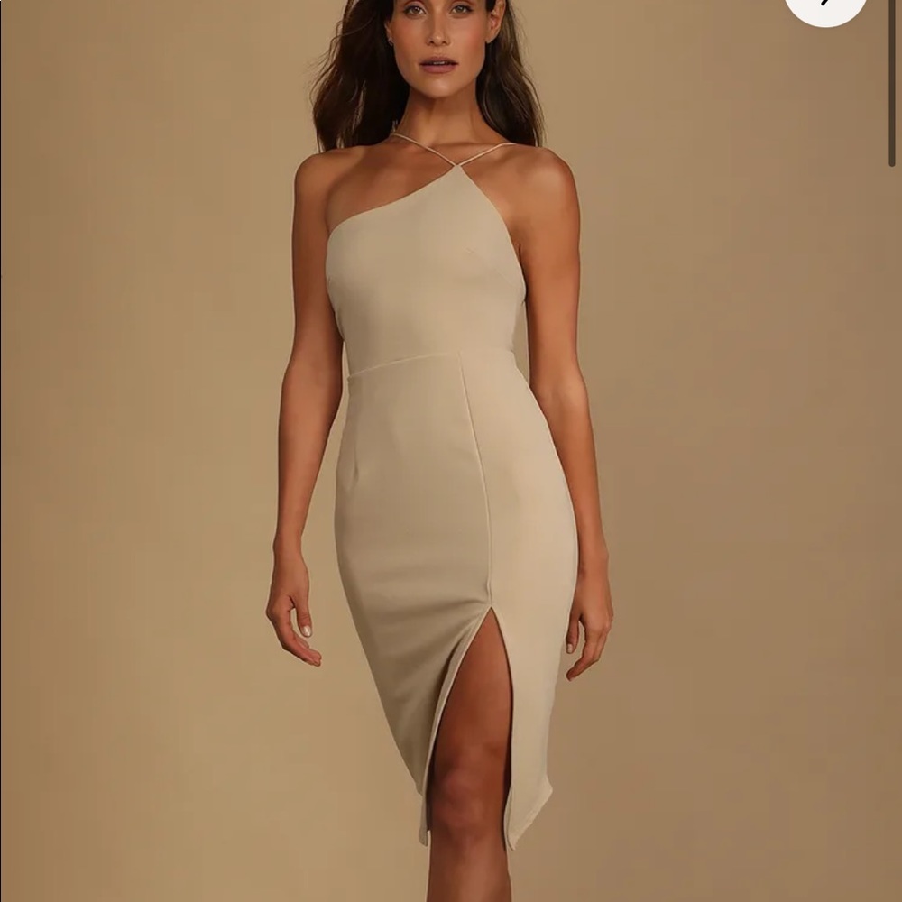 lulus midi dress -worn once !